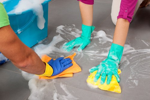 Deep cleaning upholstery in a compact London flat