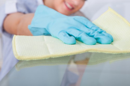 Logged carpet cleaning complaint with service notes