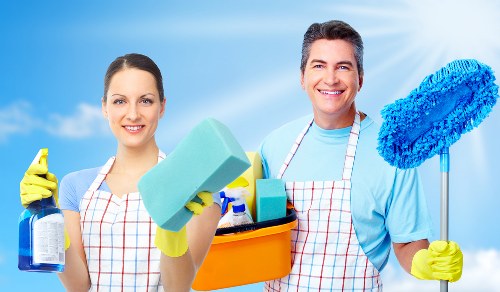 Regular house cleaning tasks including kitchens, bathrooms, and floors in NW1